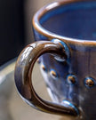 Blue Organic Beaded Mug - Kitchen & DiningKitchen & Dining - Lulu Loves Home