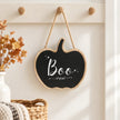 Autumn Boo Crew wooden hanging pumpkin sign by Gainsborough Giftware, featuring Halloween-themed decor for fall hallway decoration.