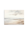 Small wood-framed wall art print by Brayden and Brooks featuring a serene seascape, ideal for coastal decor.