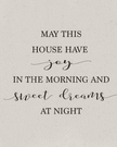 Rustic wooden framed wall art sign by Brayden and Brooks with the message 