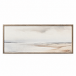 Brayden and Brooks extra large Seagrass framed canvas, straight-on studio view on white, 152 x 61 cm.