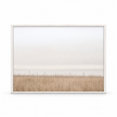 Brayden and Brooks small Seagrass framed canvas, 25 x 20 cm, straight-on studio view on white.