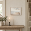 Brayden and Brooks small Seascape framed canvas, 25 x 20 cm styled at true scale in a classic modern country interior, view 3.