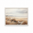 Brayden and Brooks small Waterscape framed canvas, 25 x 20 cm, straight-on studio view on white.