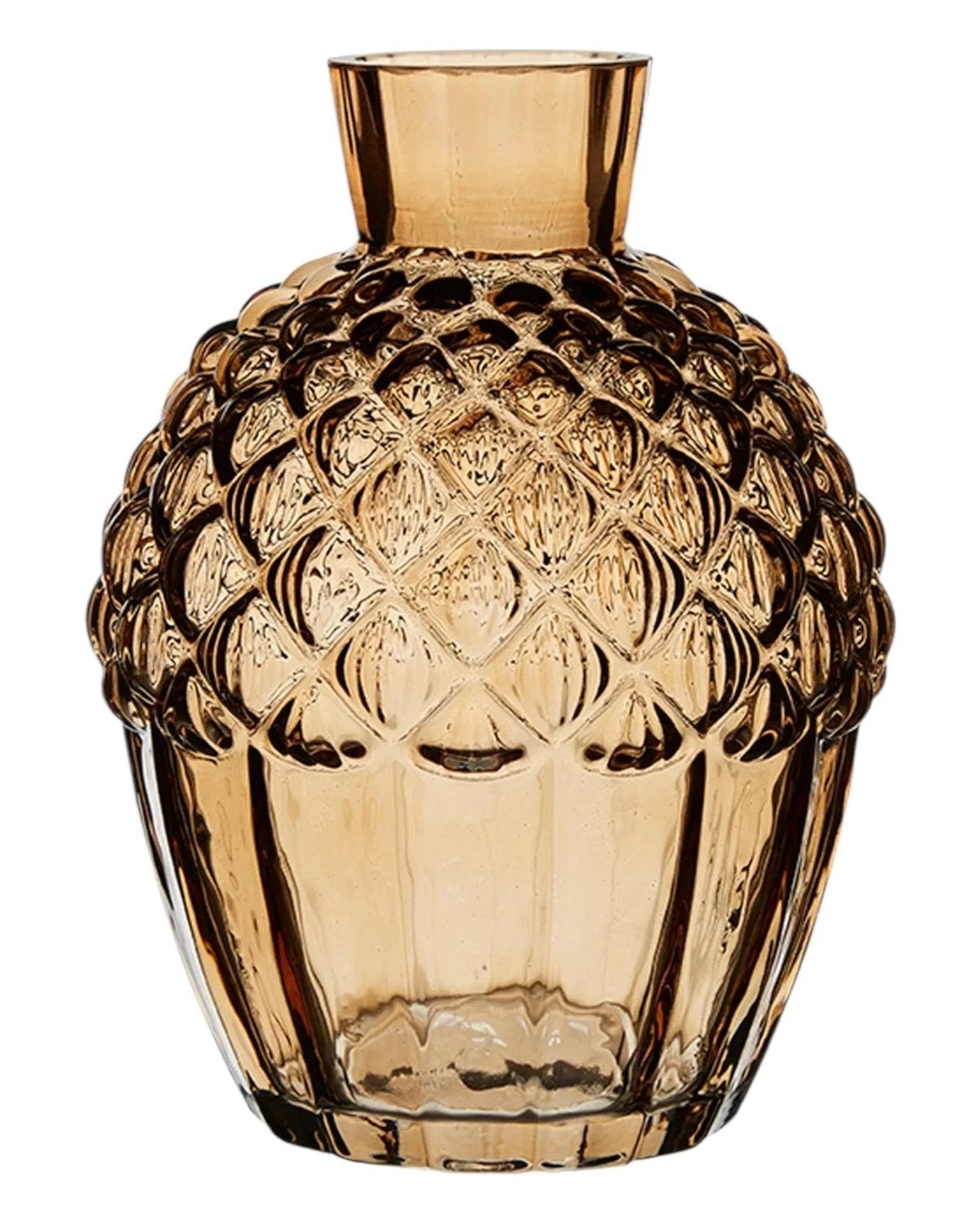 Brown Glass Acorn Vase - Seasonal Decor - AutumnSeasonal Decor - Autumn - Lulu Loves Home