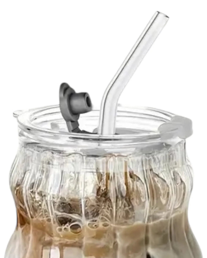 Bubble Glass Travel Coffee Mug - Short - Kitchen & DiningKitchen & Dining - Lulu Loves Home