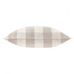 Natural Check Outdoor Garden Seat Scatter Cushion Cover
