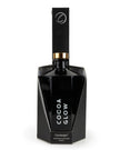 Black diffuser bottle labeled 'Cocoa Glow' on a white background