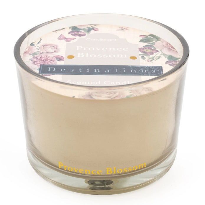 Provence Blossom Two Wick Candle with Parisian Window Scent