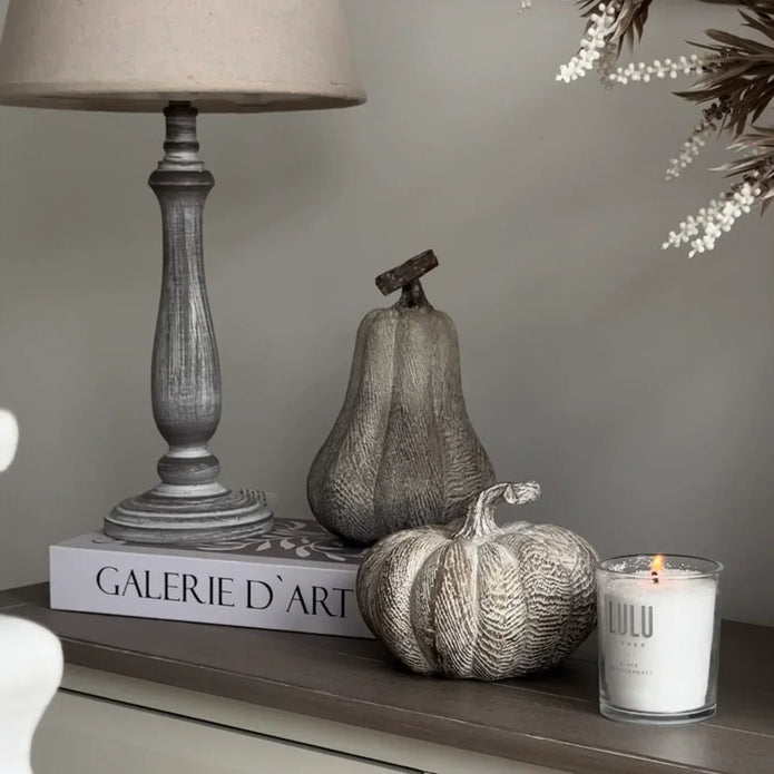 Carved Wood Effect Pumpkin - Seasonal Decor - AutumnSeasonal Decor - Autumn - Lulu Loves Home