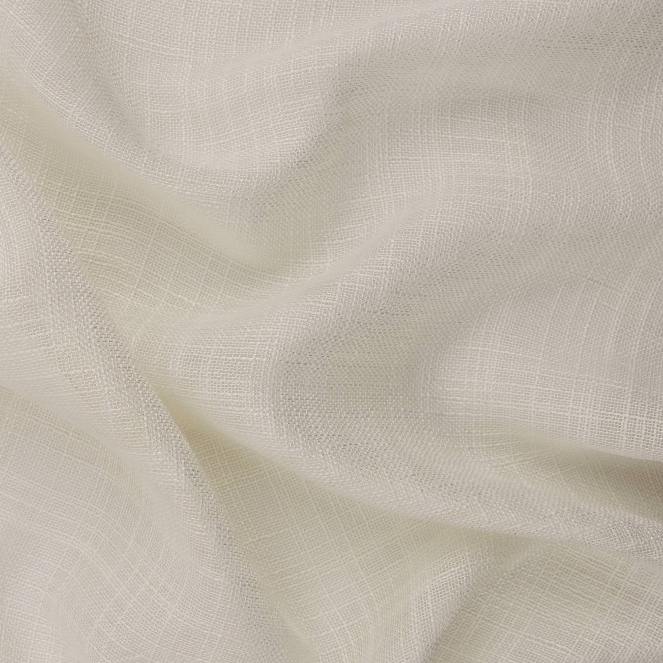 Yard White Woven Sheer Voile Curtain Panel