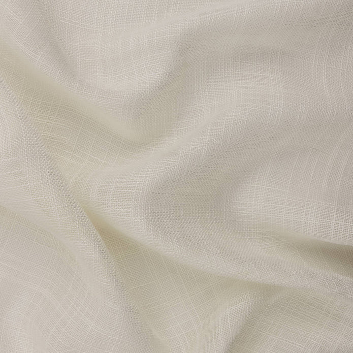 Yard White Woven Sheer Voile Curtain Panel