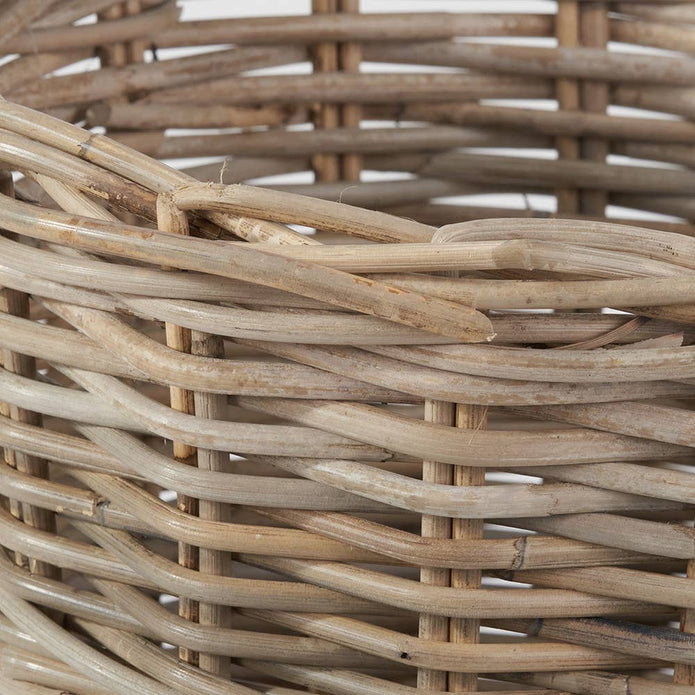 Burley Rattan Round Waste Paper Bin