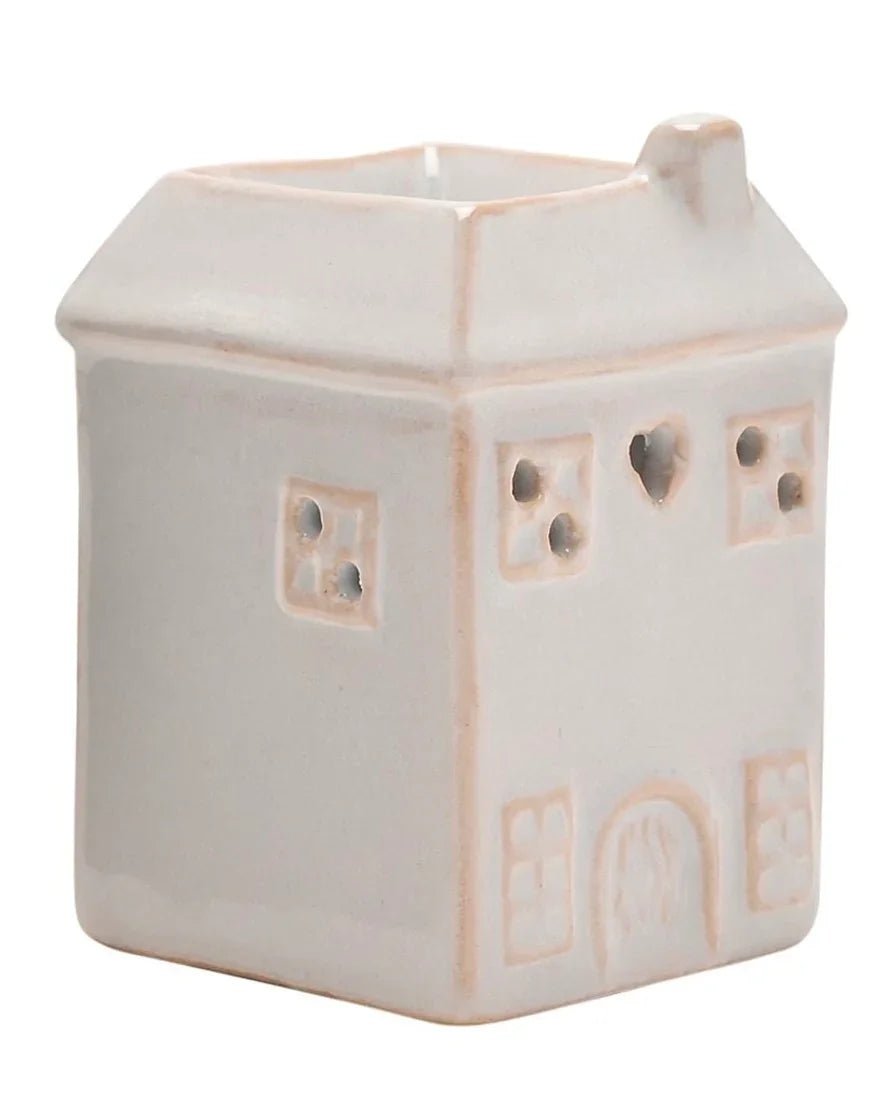Ceramic House Shaped Wax Melt Burner - Wax Melt BurnersWax Melt Burners - Lulu Loves Home