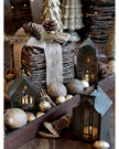 Antique Brass Candle House - Seasonal Decor - ChristmasSeasonal Decor - Christmas - Lulu Loves Home