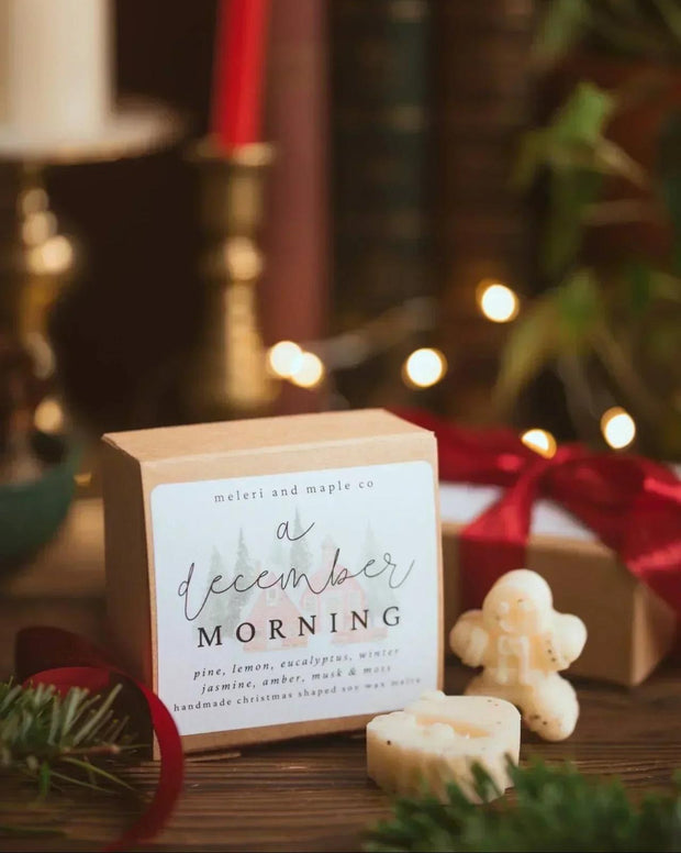 Christmas Shaped Soy Wax Melts Box - Gingerbread Latte - Seasonal Decor - ChristmasSeasonal Decor - Christmas - Lulu Loves Home