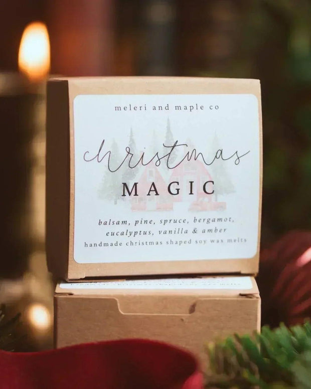 Christmas Shaped Soy Wax Melts Box - Gingerbread Latte - Seasonal Decor - ChristmasSeasonal Decor - Christmas - Lulu Loves Home