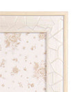Beige plastic 4x6 inch photo frame by Clayre & Eef, showcasing a stylish and durable photo display frame.