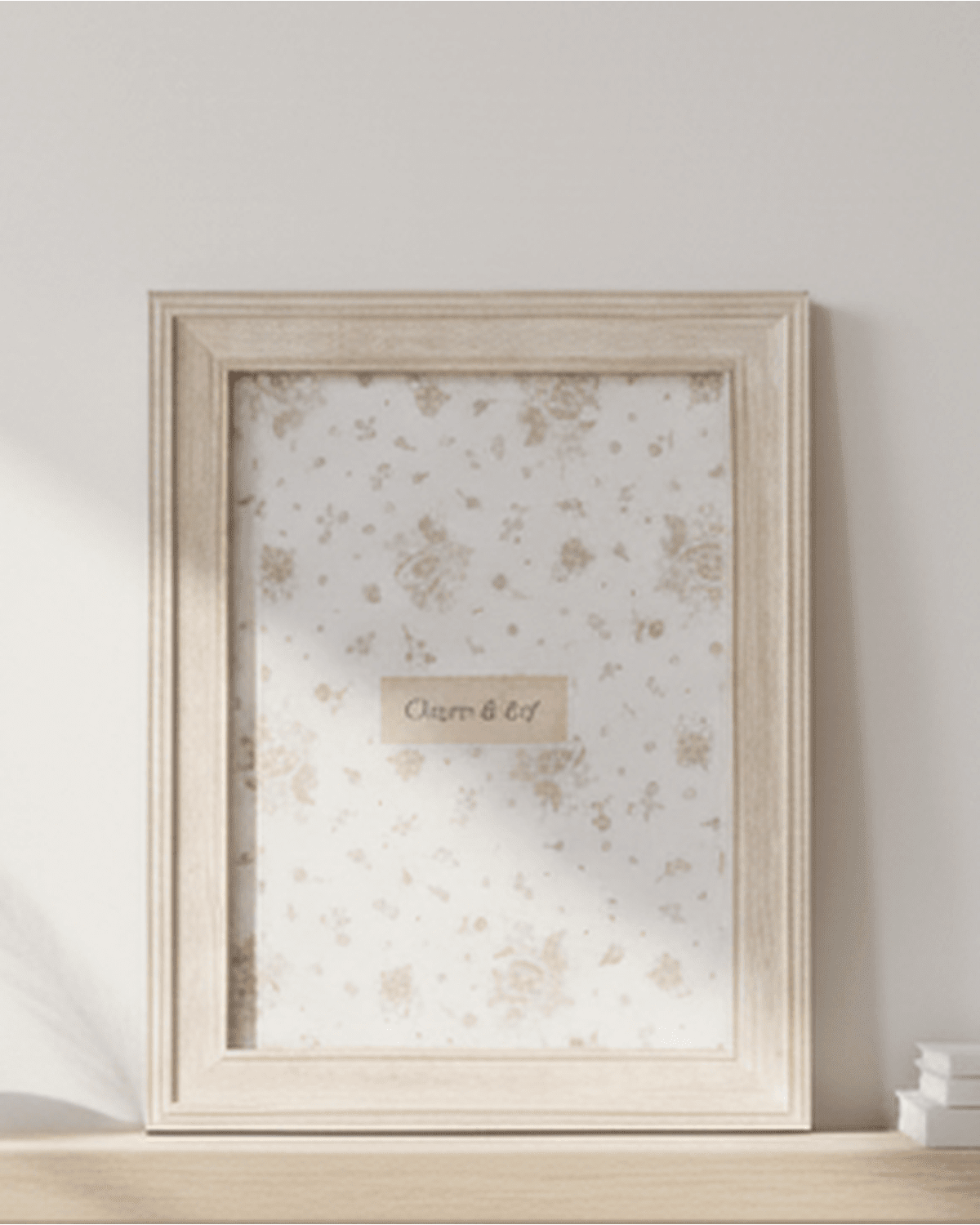 Beige Wood Photo Frame 4