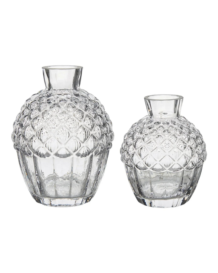 Clear Glass Acorn Vase - Seasonal Decor - AutumnSeasonal Decor - Autumn - Lulu Loves Home