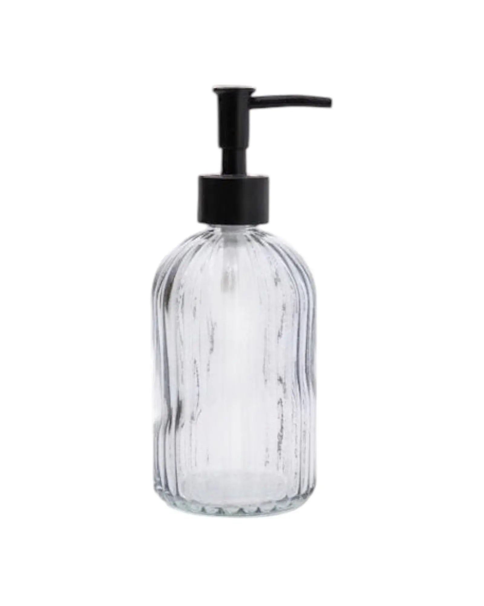 Clear Glass Soap Dispenser Bottle - Kitchen & DiningKitchen & Dining - Lulu Loves Home