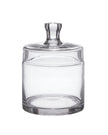 Clear Glass Storage Jar With Lid - Home DecorHome Decor - Lulu Loves Home