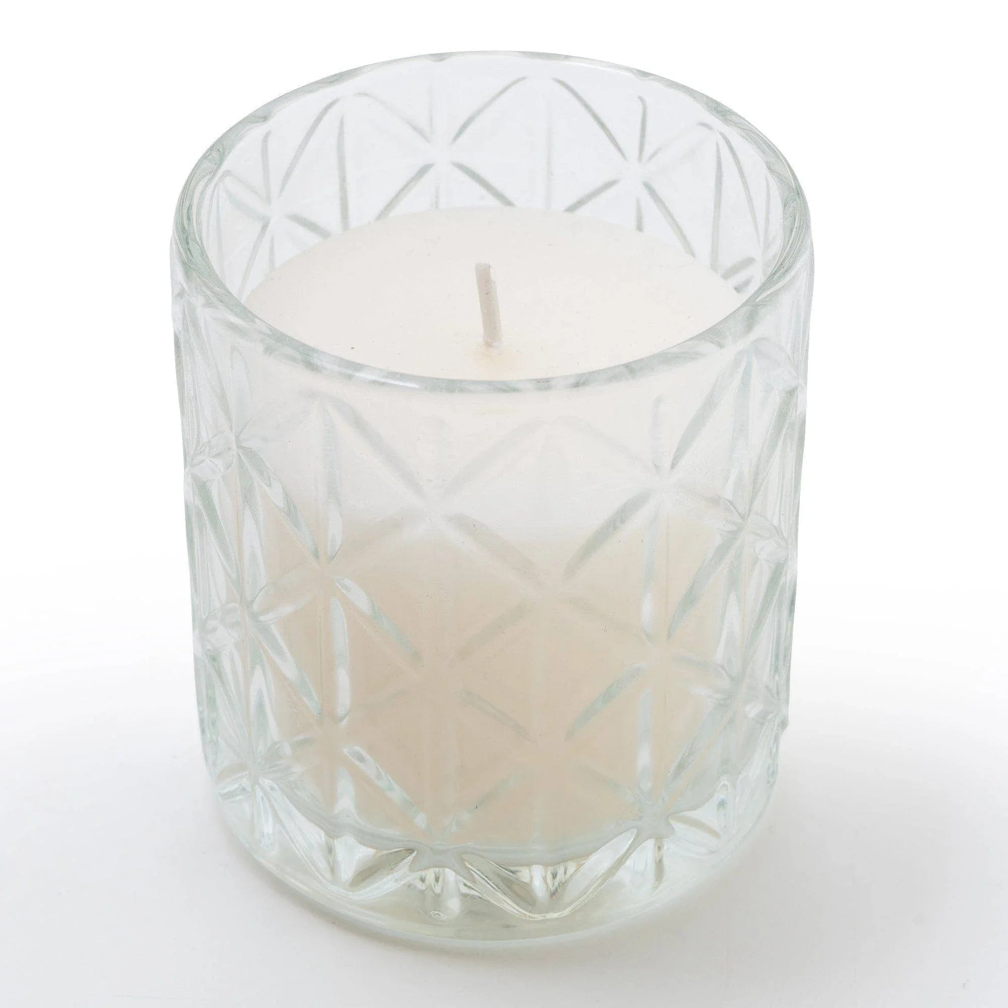 Clear Large Glass Scented Candle - CandlesCandles - Lulu Loves Home