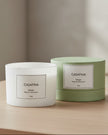 Coach House Casafina Candle with Rose and Geranium scent, featuring a decorative home decor candle in a stylish container.