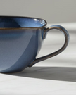 Blue stoneware mug from Coach House, ceramic kitchen and dining mug with a smooth finish and classic design.