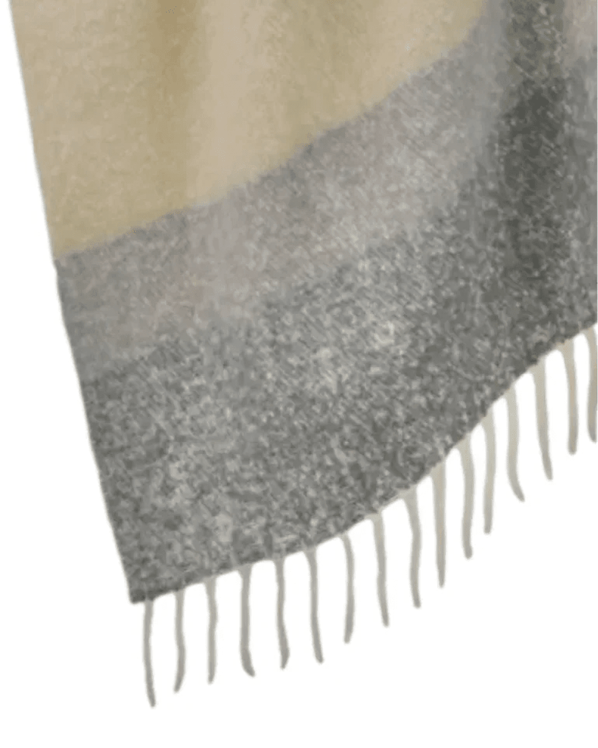 Coastal Blue And Neutral Mohair Blanket Throw - Soft FurnishingsSoft Furnishings - Lulu Loves Home