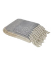 Coastal Blue And Neutral Mohair Blanket Throw - Soft FurnishingsSoft Furnishings - Lulu Loves Home
