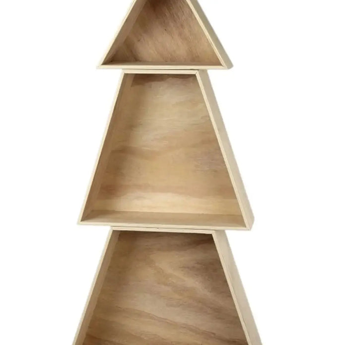 Wooden Tree Shape Display Shelves, alternate product detail