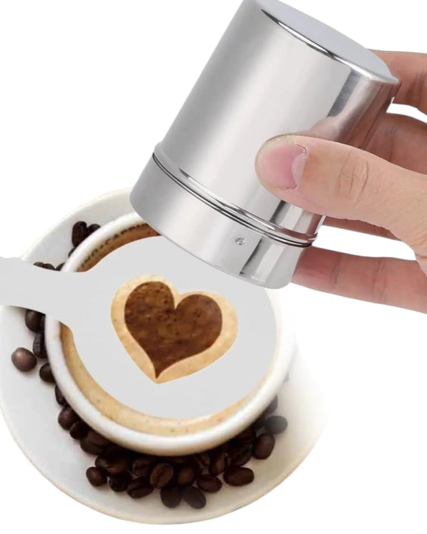 Coffee Chocolate Shaker - Silver - Kitchen & DiningKitchen & Dining - Lulu Loves Home