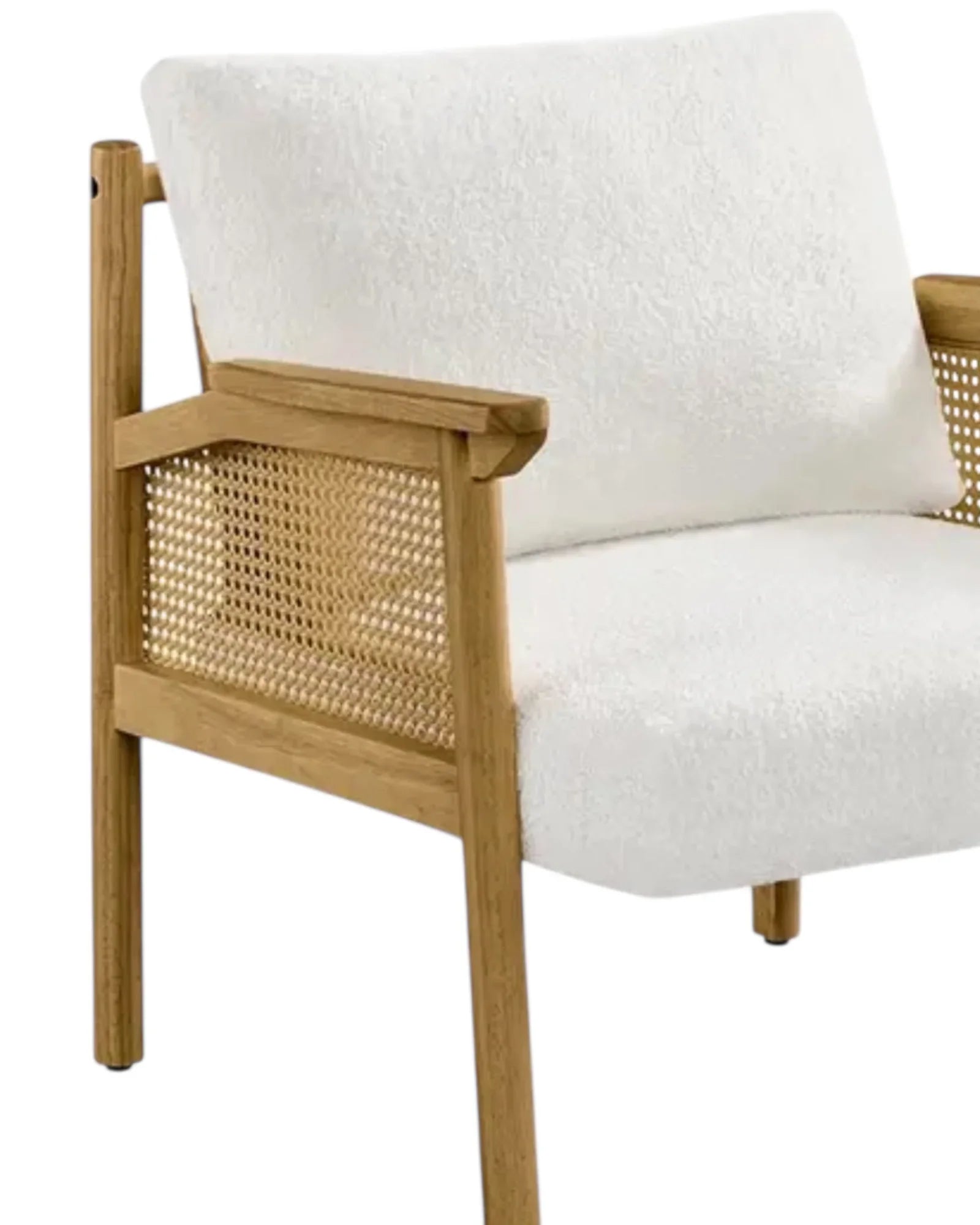 Compton Cream Boucle Armchair - Furniture And MirrorsFurniture And Mirrors - Lulu Loves Home