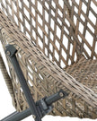 Natural rattan snug garden chair by Pacific Lifestyle Ltd, showing a single woven rattan chair suitable for outdoor furniture.