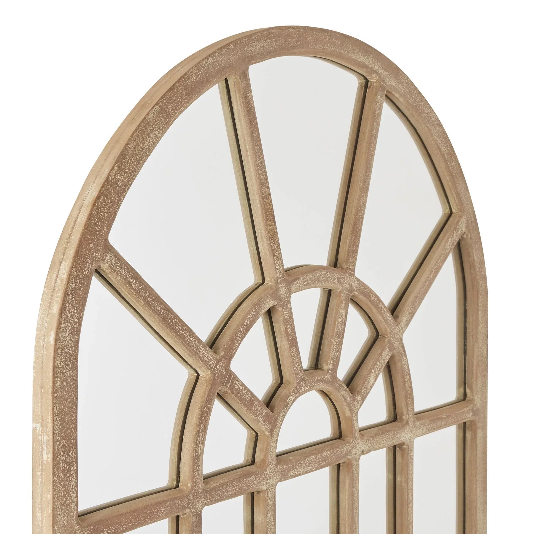 Copgrove Arched Pained Window Mirror - PRE ORDER THREE WEEK DELIVERY - Furniture And MirrorsFurniture And Mirrors - Lulu Loves Home