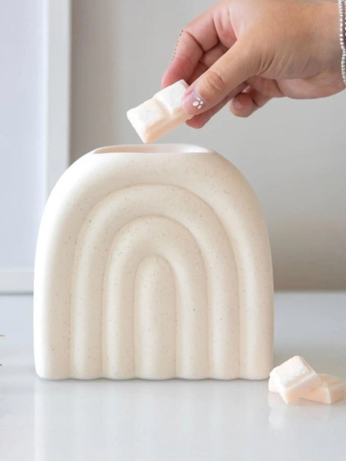 Cream Arch Wax Melt Oil Burner - Wax Melt BurnersWax Melt Burners - Lulu Loves Home
