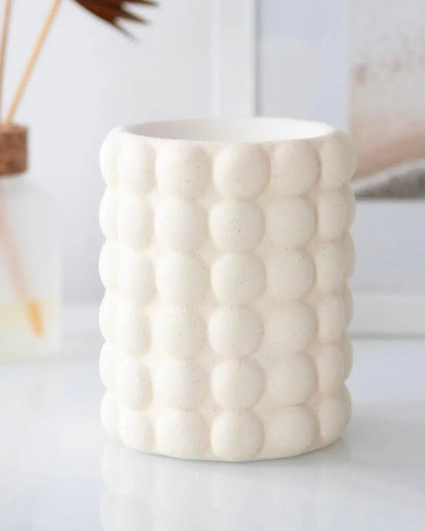 Cream Bubble Wax Melt Oil Burner - Wax Melt BurnersWax Melt Burners - Lulu Loves Home