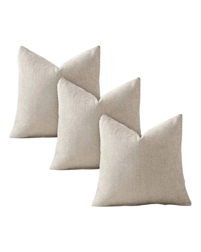 Cream Chenile Cushion Cover - Soft FurnishingsSoft Furnishings - Lulu Loves Home