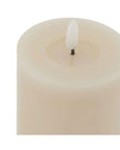 Cream LED Light Up Pillar Candle - CandlesCandles - Lulu Loves Home