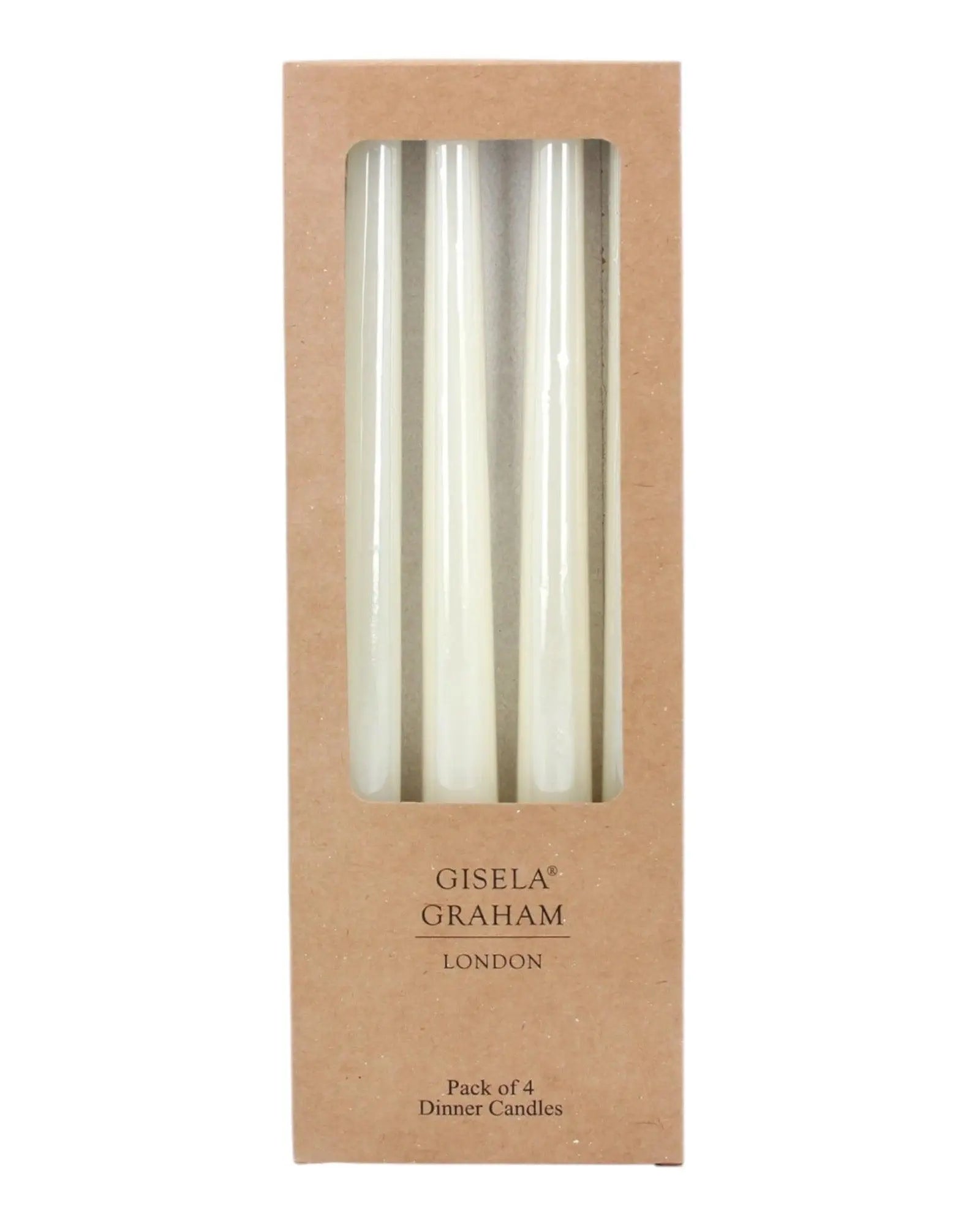 Cream Taper Dinner Candle - CandlesCandles - Lulu Loves Home