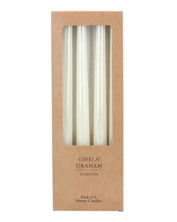 Cream Taper Dinner Candle - CandlesCandles - Lulu Loves Home