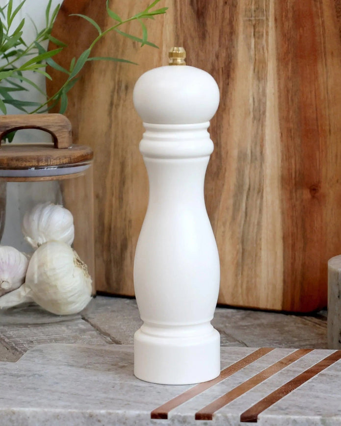 Cream Wooden Salt or Pepper Grinder - Kitchen & DiningKitchen & Dining - Lulu Loves Home