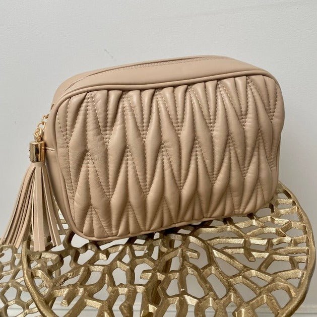 Cross Body Interchangeable Strap Pleated Bag - Lulu Loves Home - Accessories - Bags
