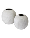 Darcy Globe Stone Vase - VasesVases - Lulu Loves Home