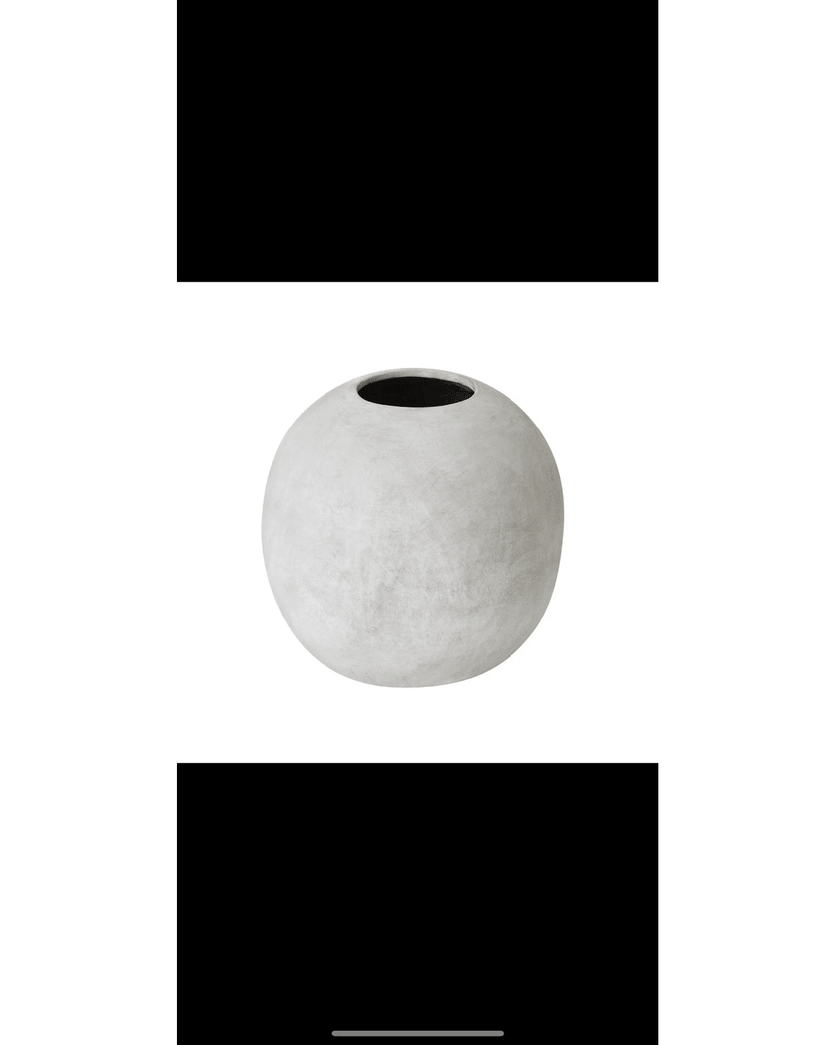 Darcy Globe Stone Vase - VasesVases - Lulu Loves Home