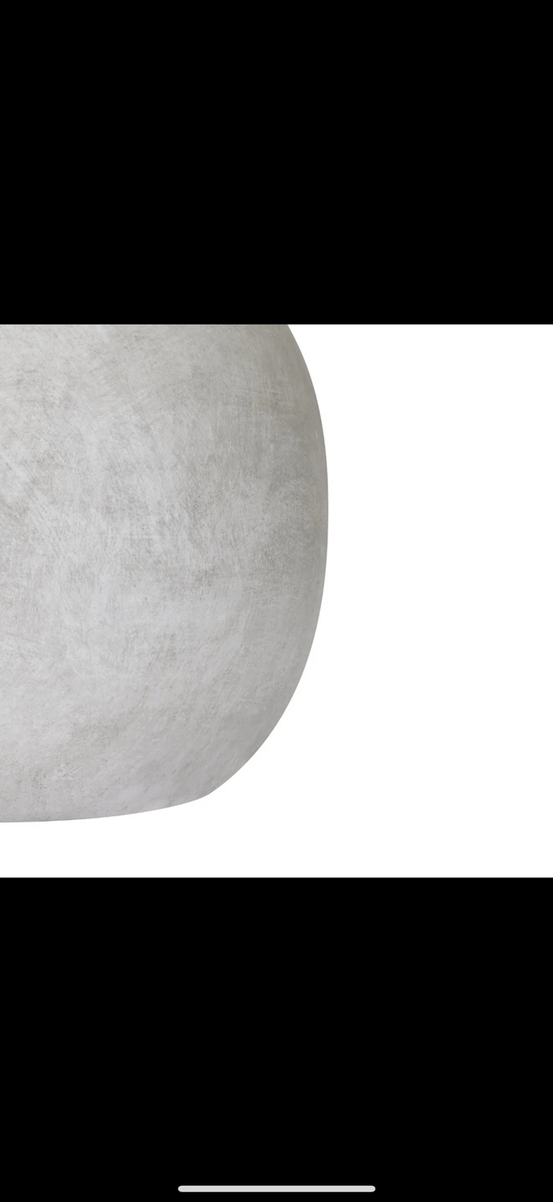 Darcy Globe Stone Vase - VasesVases - Lulu Loves Home