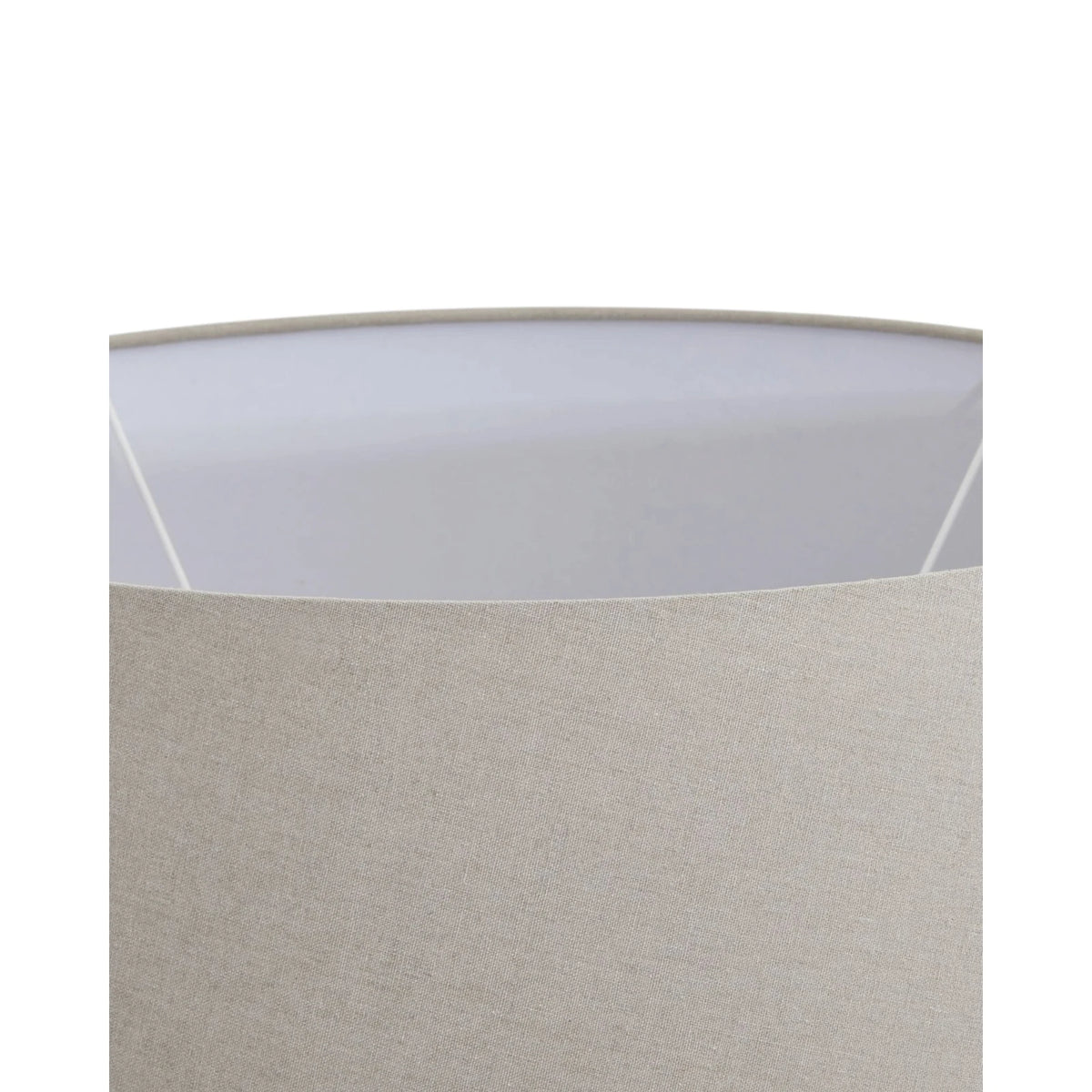 Darcy Natural Stone Round Lamp by Hill Interiors, showcasing a smooth, round stone lamp used for elegant lighting.