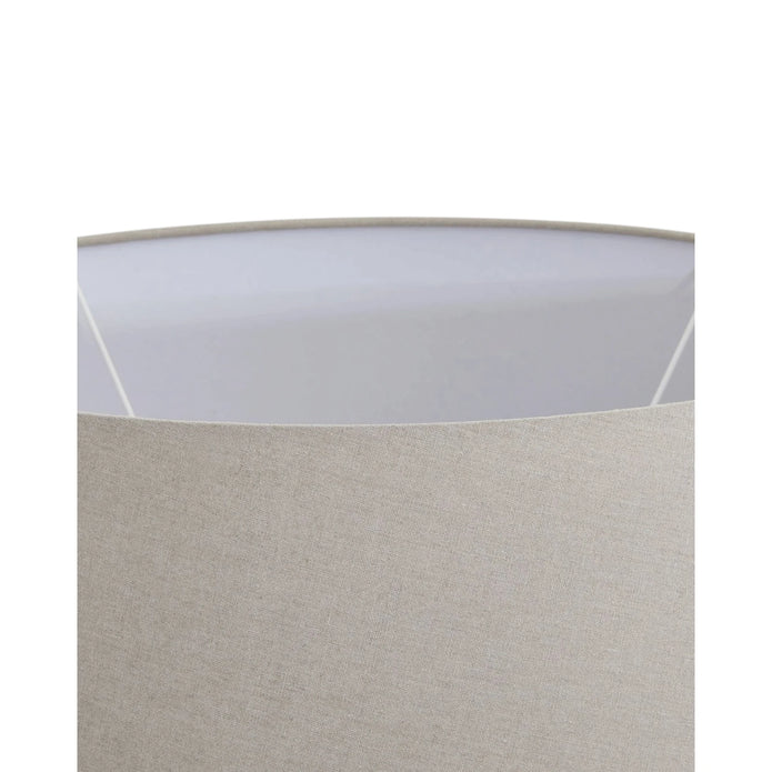 Darcy Natural Stone Round Lamp by Hill Interiors, showcasing a smooth, round stone lamp used for elegant lighting.