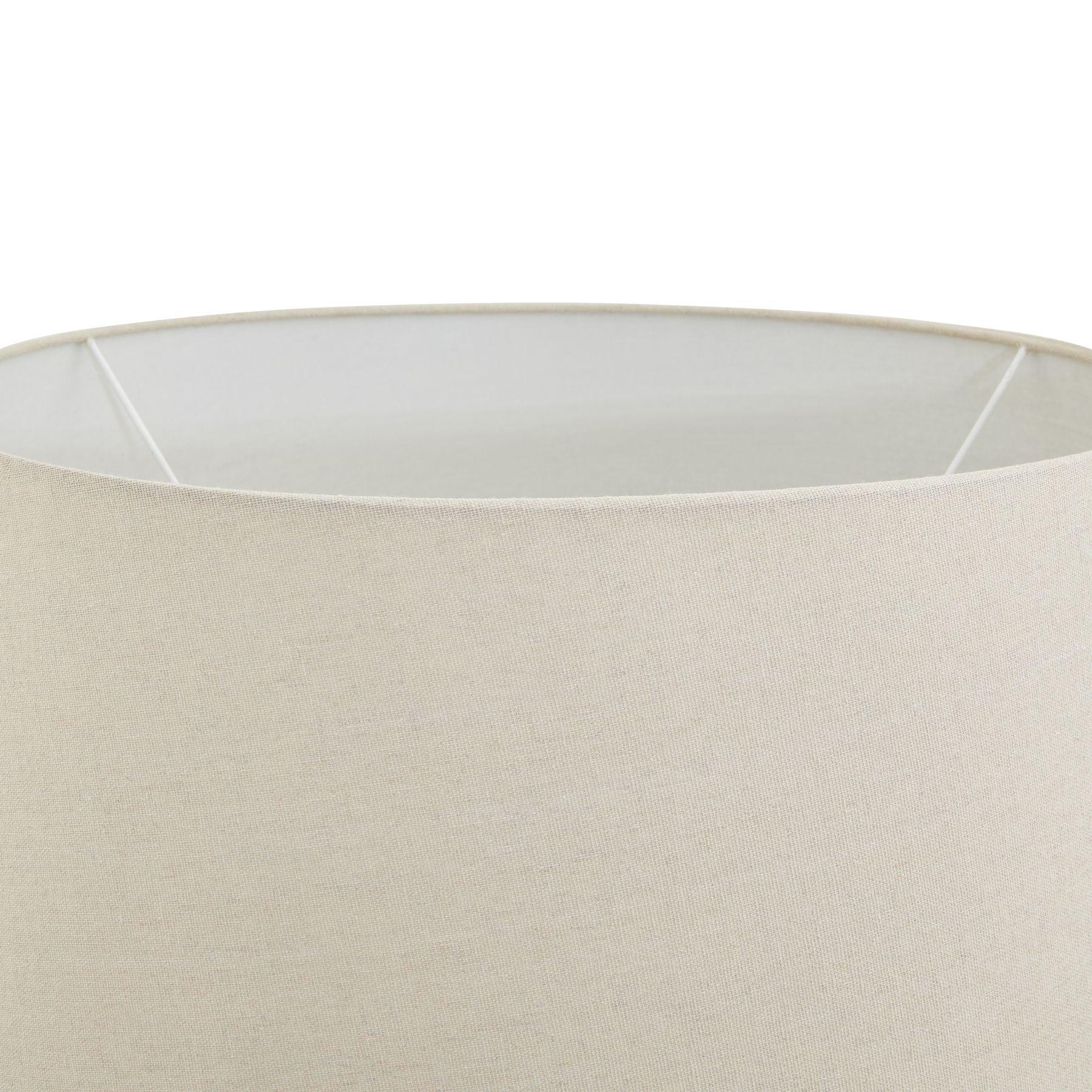 Darcy Squat Stone Natural Round Lamp - LightingLighting - Lulu Loves Home